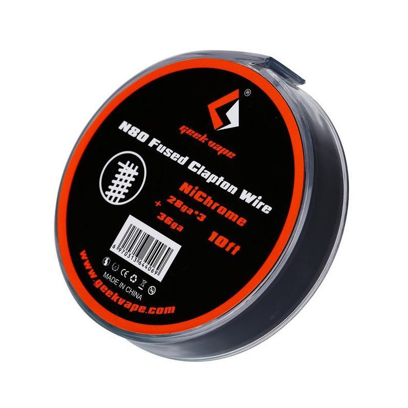 N80 Fused Clapton Wire (28GAx3 + 36GA) - Geekvape (1/1)