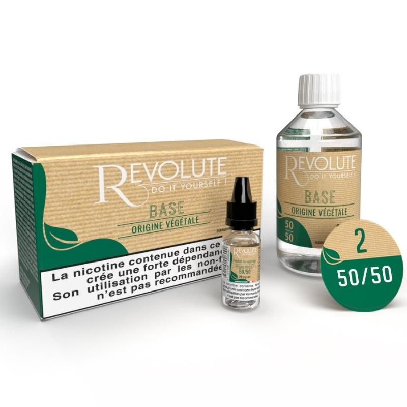 Pack DIY Base Végétale 50/50 100ml - Revolute (1/1)