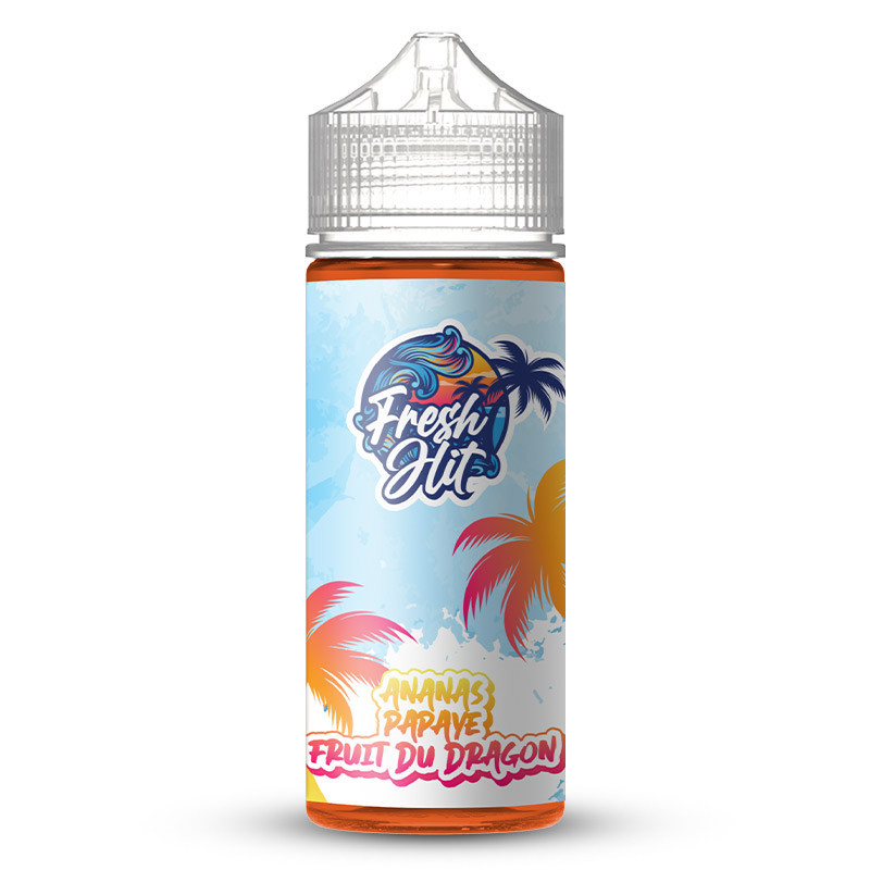 Ananas Papaye Fruit du Dragon 100ml - Fresh Hit (1/1)