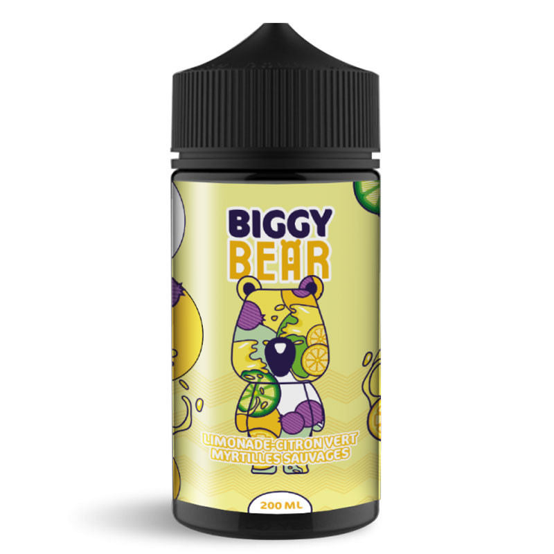 Limonade Citron Vert Myrtilles Sauvages 200ml - Biggy Bear (1/1)