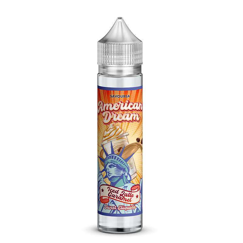 Iced Latte Caramel 50ml - American Dream (1/1)