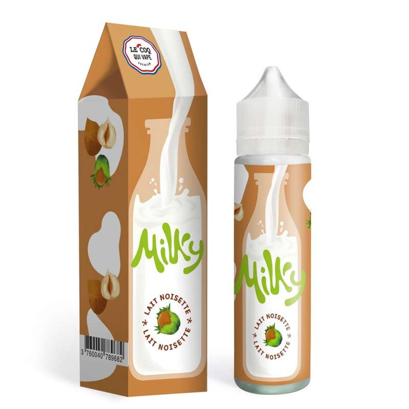 Lait de Noisette 50ml Milky - Le Coq Qui Vape (1/1)
