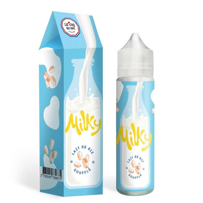 Lait de Riz Soufflé 50ml Milky - Le Coq Qui Vape (1/1)