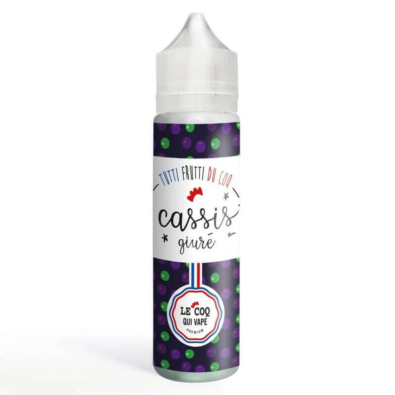 Cassis Givré 50ml - Le Coq qui Vape (1/1)