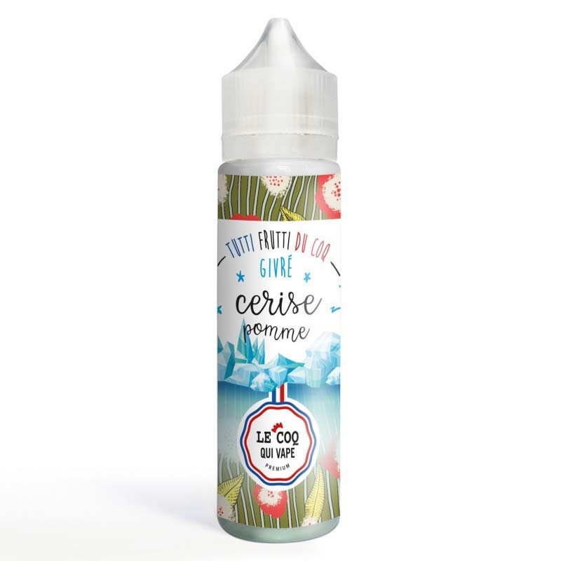 Cerise Pomme Givré 50ml - Le Coq Qui Vape (1/1)