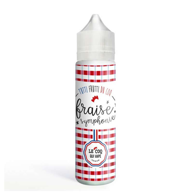 Fraise Symphonie 50ml - Le Coq qui Vape (1/1)