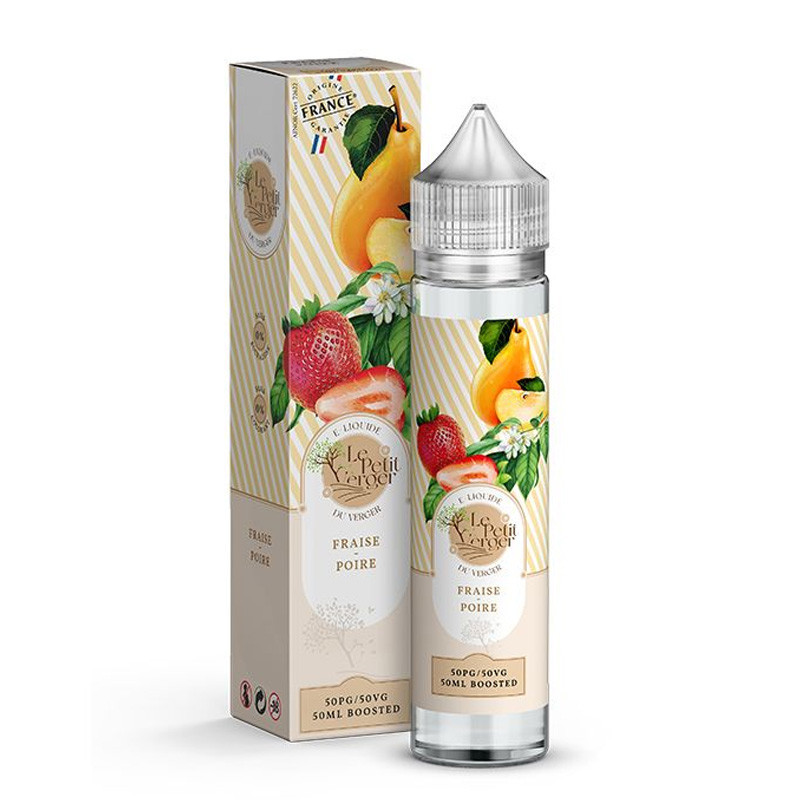 Fraise Poire 50ml - Le Petit Verger (1/1)