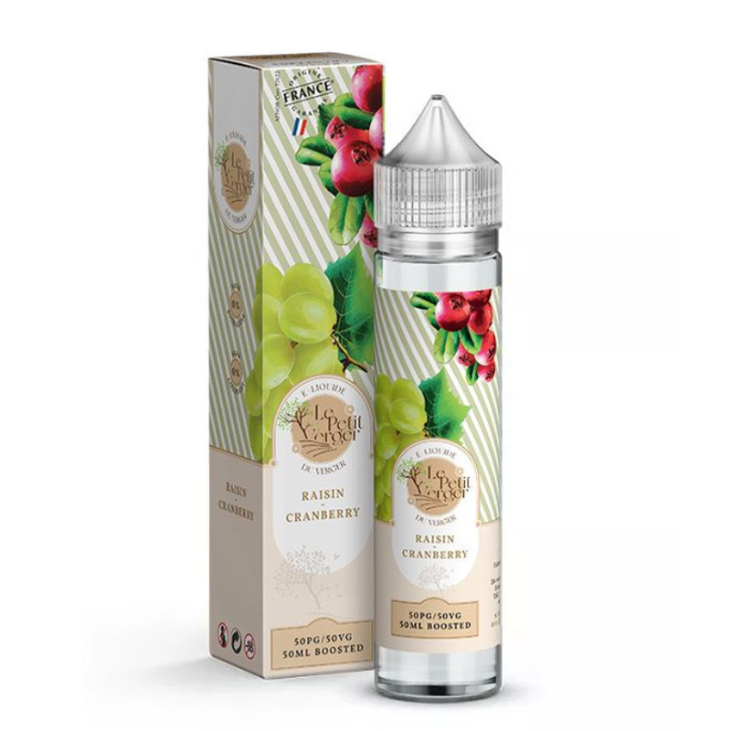Raisin Cranberry 50ml - Le Petit Verger (1/1)