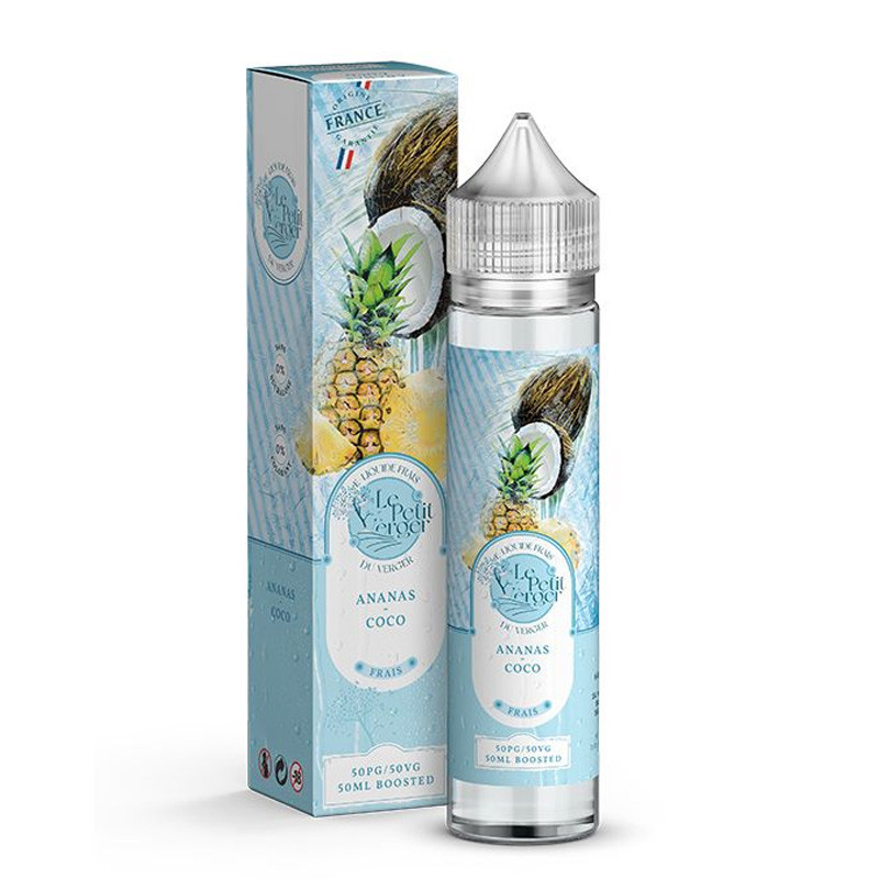 Ananas Coco Frais 50ml - Le Petit Verger (1/1)