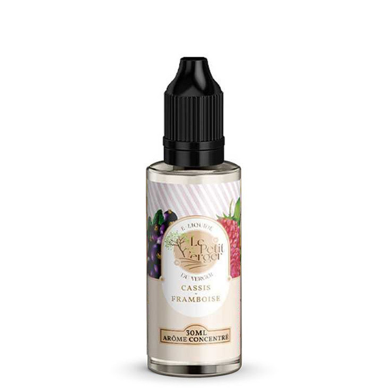 Concentré Cassis Framboise 30ml - Le Petit Verger (1/1)