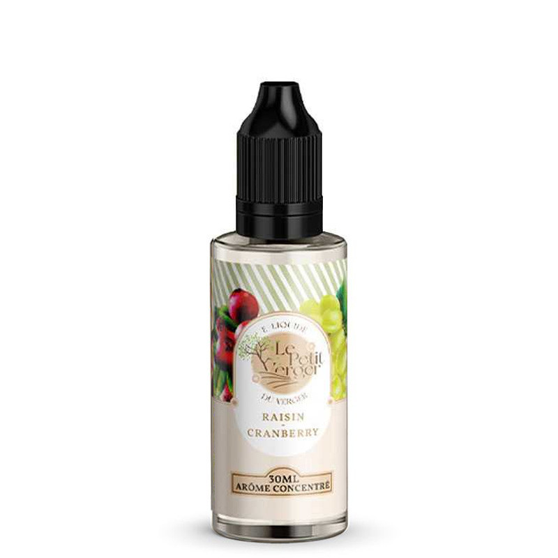 Concentré Raisin Cranberry 30ml - Le Petit Verger (1/1)