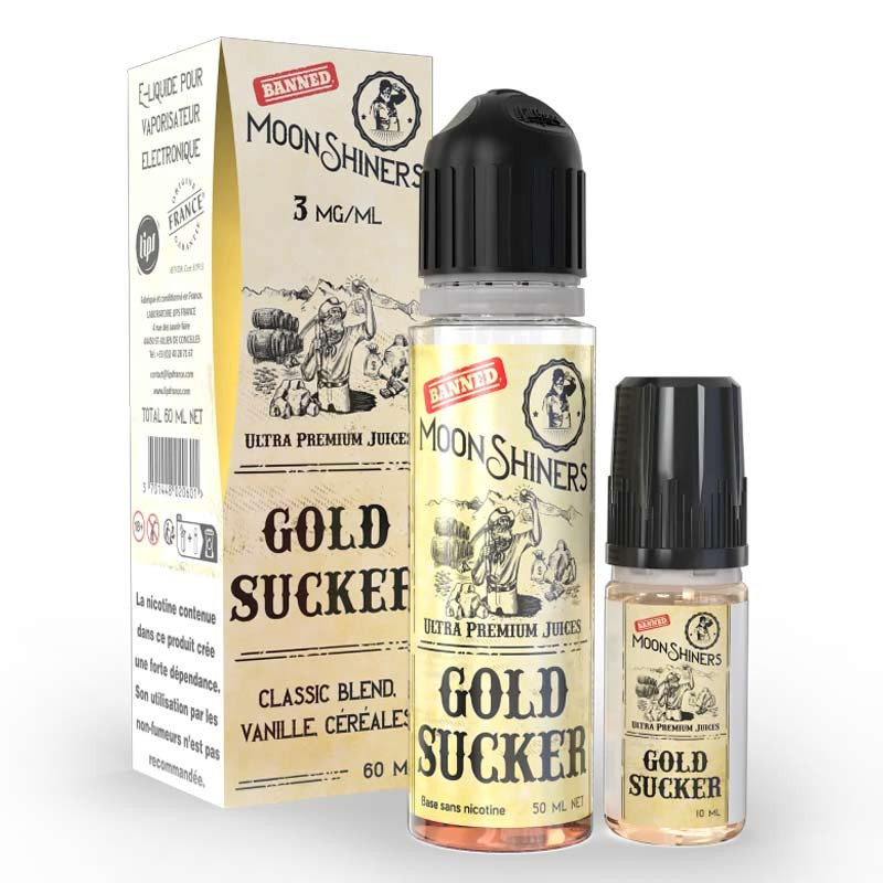 Gold Sucker 60ml Moonshiners - Le French Liquide (1/1)