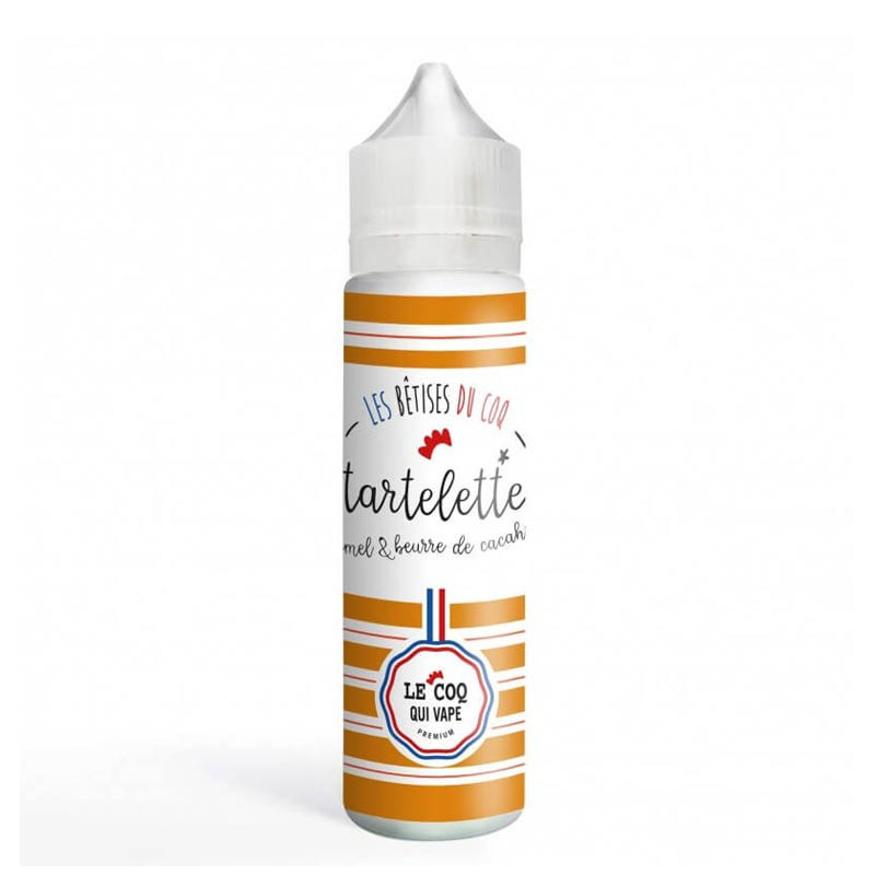Tartelette Caramel Beurre de Cacahuète 50ml - Les Bêtises du Coq (1/1)