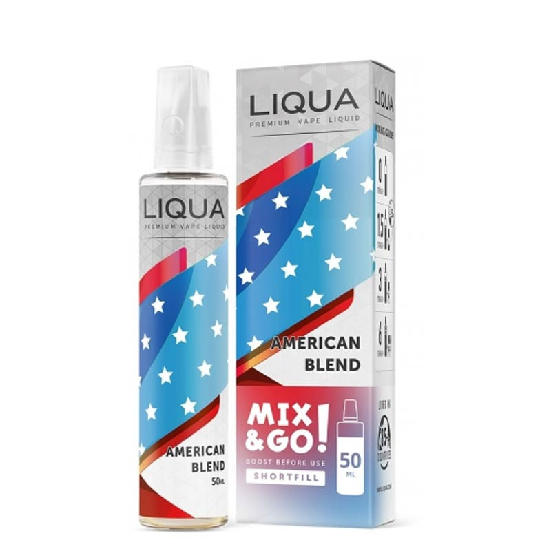 E-liquide American blend 50ml - Liqua (1/1)