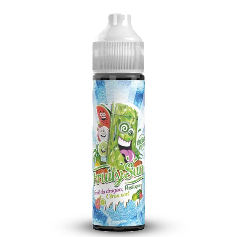Fruit du Dragon Pastèque Citron Vert 50ml Emeraude Edition - Fruity Sun (1/1)