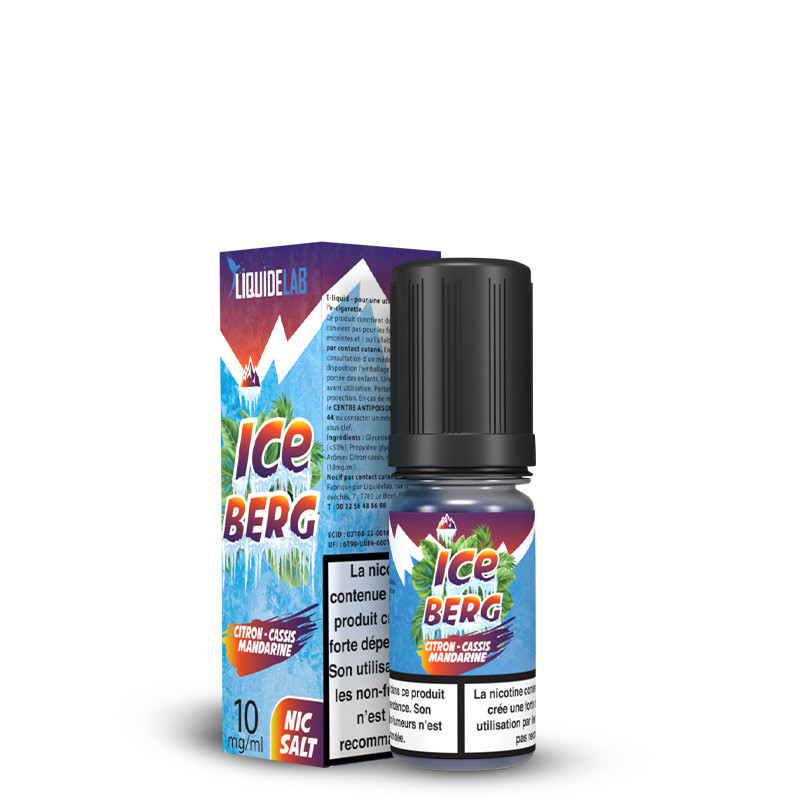 Citron Cassis Mandarine Sel de nicotine - Iceberg (1/1)