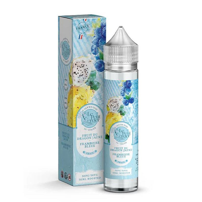 Fruit du Dragon Jaune Framboise Bleue Frais 50ml - Le Petit Verger (1/1)