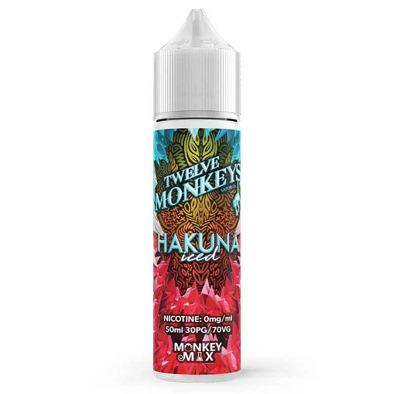 E-liquide Hakuna iced 50ml - Twelve Monkeys (1/1)