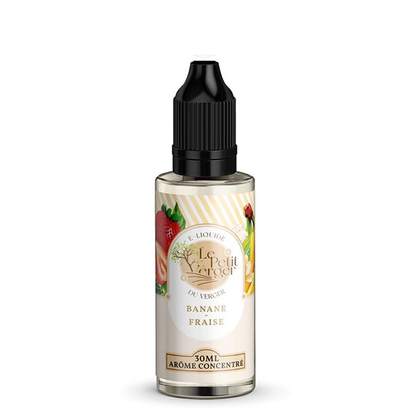 Concentré Banane Fraise 30ml - Le Petit Verger (1/1)