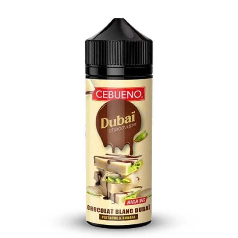Dubaï Chocovape White 100ml - CEBUENO (1/1)