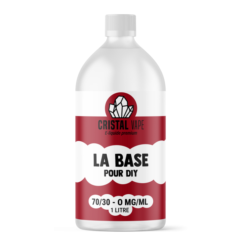 Base 70/30 1 litre - Cristal Vape (1/1)