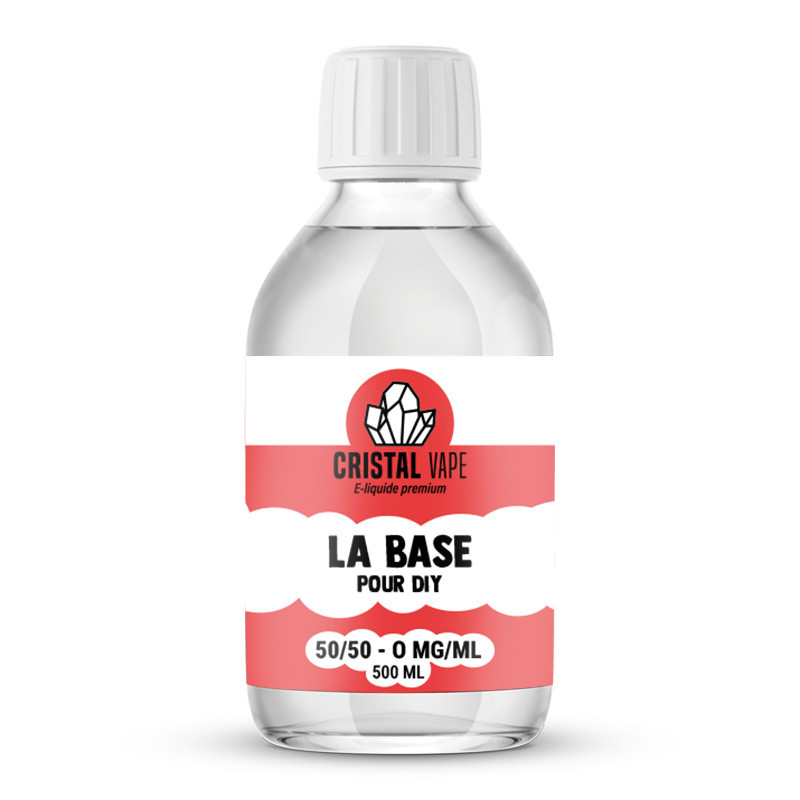 Base 50/50 500ml - Cristal Vape (1/1)