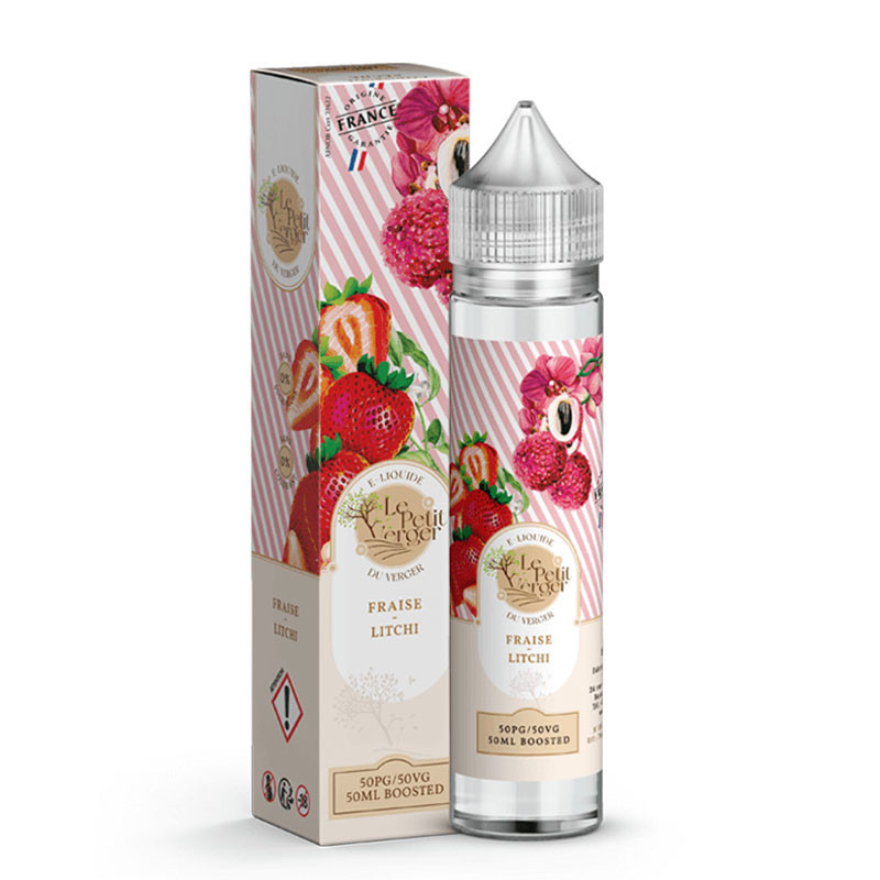 Fraise Litchi 50ml - Le Petit Verger (1/1)