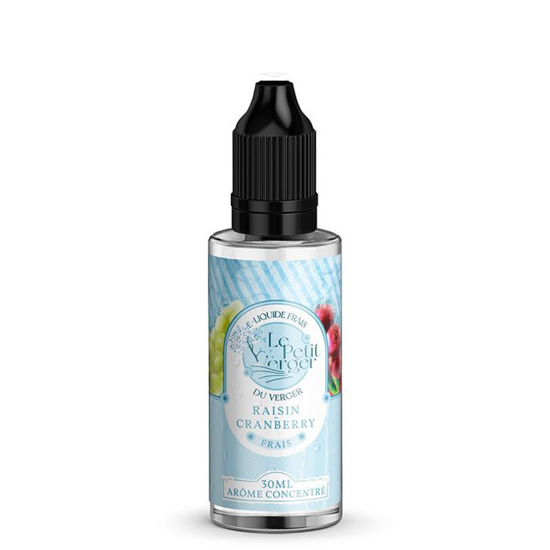 Concentré Raisin Cranberry Frais 30ml - Le Petit Verger (1/1)