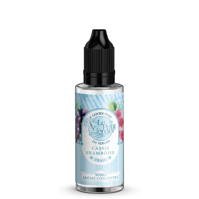 Concentré Cassis Framboise Frais 30ml - Le Petit Verger (1/1)