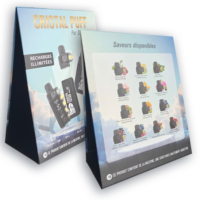 Carte des saveurs Cristal Puff (1/1)