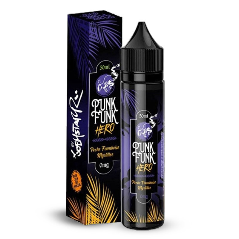 Pêche Framboise Myrtille 50ml Punk Funk Hero (1/1)
