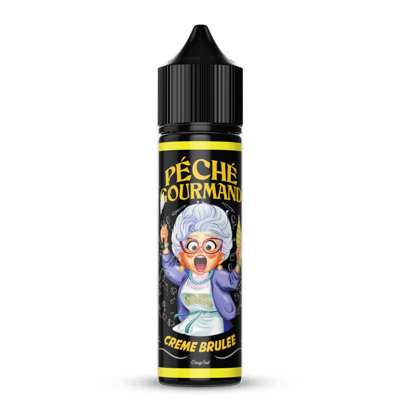 Crème Brulée 50ml Péché Gourmand - O'Jlab (1/1)