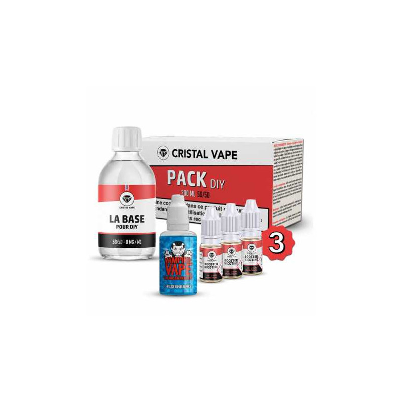 Pack DIY Heisenberg 230ml Vampire Vape (1/1)